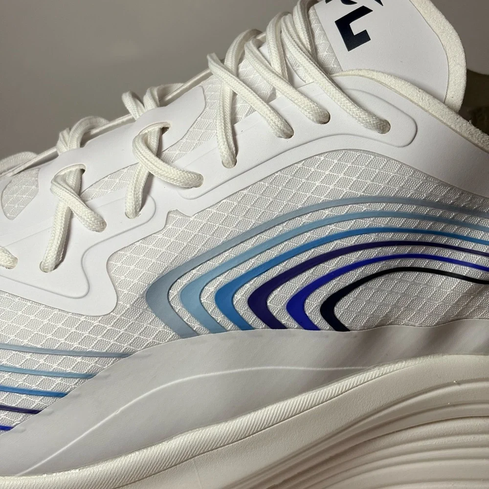 Brand New 🔥🔥🔥🔥APL Luxury Running Men’s White and Blue Men's Shoe size 13 - Picture 10 of 14